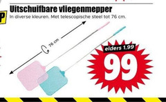 klik op dit plaatje voor een vergroting en voor vergelijkbare aanbiedingen gerelateerd aan
99 uitschuifbare vliegenmepper kleuren telescopische steel cm elders 99 uitschuifbare vliegenmepper kleuren telescopische steel cm elders