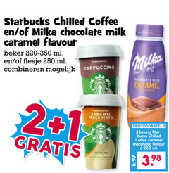  starbucks ijskoffie 1 2 3 250 chilled coffee milka chocolate milk caramel flavour beker ml flesje combineren cappuccino macchiato bekers star bucks 