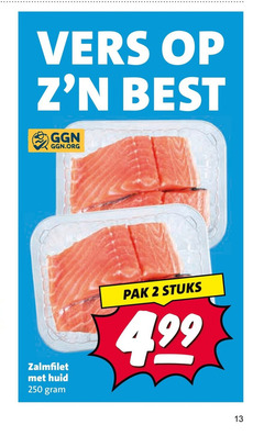 klik op dit plaatje voor een vergroting en voor vergelijkbare aanbiedingen gerelateerd aan
2 13 250 vers best zalmfilet huid pak stuks 2 13 250 vers best zalmfilet huid pak stuks