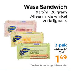 klik op dit plaatje voor een vergroting en voor vergelijkbare aanbiedingen gerelateerd aan
3 120 wasa sandwich cheese pak 3 120 wasa sandwich cheese pak