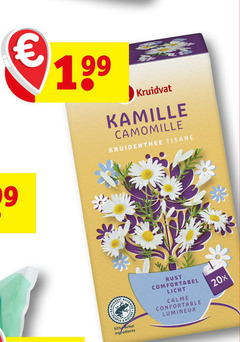 klik op dit plaatje voor een vergroting en voor vergelijkbare aanbiedingen gerelateerd aan
kruidvat huismerk thee 50 kamille camomille kruidenthee tisane ingredients comfortabel licht 20x kruidvat huismerk thee 50 kamille camomille kruidenthee tisane ingredients comfortabel licht 20x