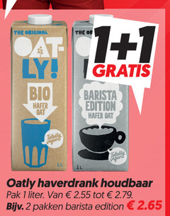 klik op dit plaatje voor een vergroting en voor vergelijkbare aanbiedingen gerelateerd aan
1 2 original bio totally barista edition oatly haverdrank houdbaar pak liter pakken 1 2 original bio totally barista edition oatly haverdrank houdbaar pak liter pakken