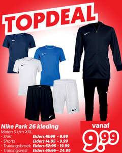 klik op dit plaatje voor een vergroting en voor vergelijkbare aanbiedingen gerelateerd aan
26 nike park kleding maten xxl shirt shorts elders trainingsbroek 26 nike park kleding maten xxl shirt shorts elders trainingsbroek