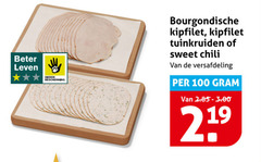  19 100 beter leven bescherming bourgondische kipfilet tuinkruiden sweet chili versafdeling 