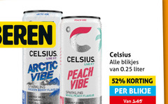  energiedrank arctic vibe peach celsius live fit sparkling frozen berry flavourites energy drink vitamins natural flavours white flavour blikjes 0.25 liter blikje 
