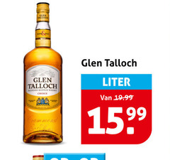 glen talloch whisky blended scotch choice liter 