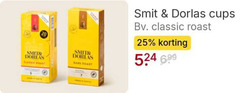  smit en dorlas koffiecups 25 classic roast dark cups 