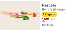  nescafe koffiecups 1 2 brazil lungo stuk 