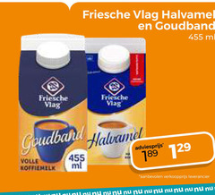  friesche vlag koffiemelk halvamel goudband ml volle 
