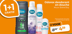  odorex douchegel deodorant 1 2 3 50 douche dry men protection lovely lavender shower fam deoroller invisible care ml 