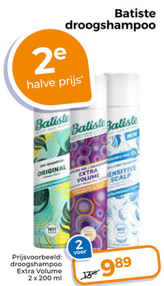 klik op dit plaatje voor een vergroting en voor vergelijkbare aanbiedingen gerelateerd aan
2 200 2e batiste droogshampoo halve original volume sensitive scalp ml 2 200 2e batiste droogshampoo halve original volume sensitive scalp ml