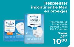 klik op dit plaatje voor een vergroting en voor vergelijkbare aanbiedingen gerelateerd aan
3 10 trekpleister incontinentie men broekjes verband discreet unisex l stuks 3 10 trekpleister incontinentie men broekjes verband discreet unisex l stuks