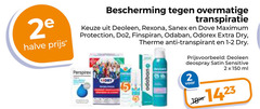  1-2 dry odaban deoleen do2 rexona dove odorex therme deodorant 2 5 150 2e halve bescherming overmatige transpiratie sanex protection anti transpirant deospray satin sensitive ml 
