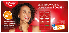  colgate tandpasta 3 5 1000 claim witte glimlach dagen assortiment ultra ultimate serum white expert banden ml 10 