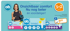  1 2 3 4 5 16 ob original protection o.b. assortiment onzichtbaar comfort beter fit procomfort normal new cover tampons stuks 12 