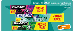  stimorol kauwgom 99 ice mini pack 