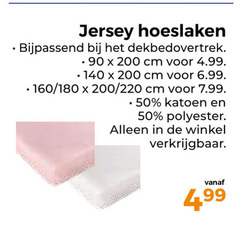 klik op dit plaatje voor een vergroting en voor vergelijkbare aanbiedingen gerelateerd aan
50 90 140 200 jersey hoeslaken bijpassend dekbedovertrek cm 160 180 katoen polyester 50 90 140 200 jersey hoeslaken bijpassend dekbedovertrek cm 160 180 katoen polyester