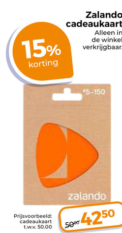klik op dit plaatje voor een vergroting en voor vergelijkbare aanbiedingen gerelateerd aan
1 15 50 5000 zalando cadeaukaart t.w.v. 1 15 50 5000 zalando cadeaukaart t.w.v.