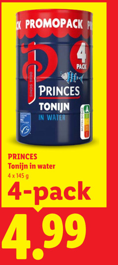 klik op dit plaatje voor een vergroting en voor vergelijkbare aanbiedingen gerelateerd aan
tonijn in blik 4 promopack princes water pack tonijn in blik 4 promopack princes water pack