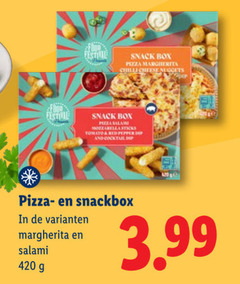  festival snack box pizza margherita chilli cheese nuggets salami mozzarella sticks tomato red pepper imp and cocktail dip snackbox 3.99 