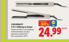 klik op dit plaatje voor een vergroting en voor vergelijkbare aanbiedingen gerelateerd aan
1 2 210 cien beauty stijltang droger drogen stijlen ionentechnologie glad glanzend gezond haar temperatuur 1 2 210 cien beauty stijltang droger drogen stijlen ionentechnologie glad glanzend gezond haar temperatuur