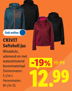 klik op dit plaatje voor een vergroting en voor vergelijkbare aanbiedingen gerelateerd aan
online crivit softshell jas winddicht ademend waterafstotend bovenmateriaal damesmaten l herenmaten xl online crivit softshell jas winddicht ademend waterafstotend bovenmateriaal damesmaten l herenmaten xl