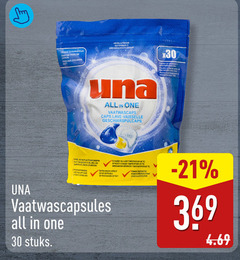  una vaatwasmiddel 30 45 frisse parfum frais citron all one vaatwascaps caps lave vaisselle poeder vel and ml efficace temperaturen droog effect vaatwascapsules stuks power 