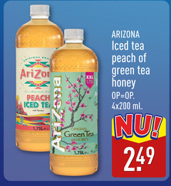  arizona ice tea original sun style peach iced with flavour 1 green xxl honey ml 