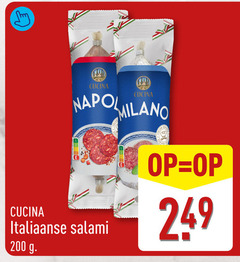  salami 200 cucina napol italiaanse milano 