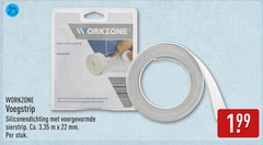  22 workzone joint voegstrip silicone avec siliconendichting voorgevormde sierstrip ca. mm stuk 