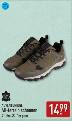  leder all terrain schoenen paar 