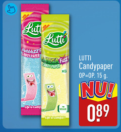  lutti snoep 15 new nouveau candy paper veggie life 