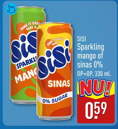  sisi frisdrank 330 it easy sis man sinas sugar sparkling mango ml 