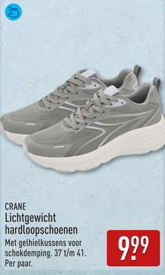  crane lichtgewicht hardloopschoenen schokdemping paar 
