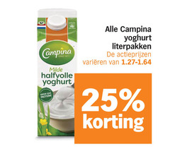 klik op dit plaatje voor een vergroting en voor vergelijkbare aanbiedingen gerelateerd aan
campina yoghurt 25 milde halfvolle proteine varieeren campina yoghurt 25 milde halfvolle proteine varieeren
