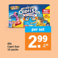 klik op dit plaatje voor een vergroting en voor vergelijkbare aanbiedingen gerelateerd aan
capri-sun fruitdrank 10 island edition sun multivitamin enkel capri verkocht multi pack capri-sun fruitdrank 10 island edition sun multivitamin enkel capri verkocht multi pack