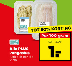  pangasius 50 100 pangasiusfilet actieprijs kilo 