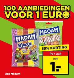  maoam snoep 1 55 100 artificial colours bloxx blox pinballs zonder zak 