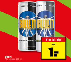  bullit energiedrank 250 energy drink blikjes ml serve blikje 
