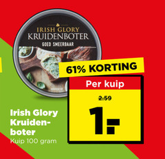  kruidenboter 1 100 irish glory smeerbaar kruiden boter kuip 