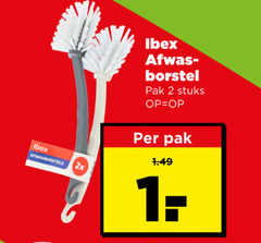  afwasborstel 2 afwasborstels 2x afwas borstel pak stuks 