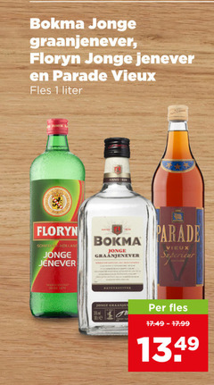 klik op dit plaatje voor een vergroting en voor vergelijkbare aanbiedingen gerelateerd aan
parade bokma floryn vieux jenever 1 35 jonge graanjenever fles liter rayo am holland anno superieur parade bokma floryn vieux jenever 1 35 jonge graanjenever fles liter rayo am holland anno superieur