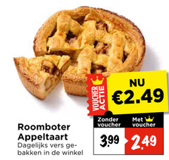 klik op dit plaatje voor een vergroting en voor vergelijkbare aanbiedingen gerelateerd aan
roomboter appeltaart dagelijks vers bakken voucher 3.99 roomboter appeltaart dagelijks vers bakken voucher 3.99