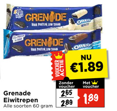  20 60 high sugar voucher oreo white grenade eiwitrepen soorten 