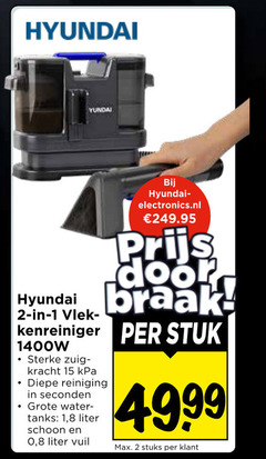 klik op dit plaatje voor een vergroting en voor vergelijkbare aanbiedingen gerelateerd aan
1 2 15 hyundai vlekverwijderaar stuk zuig kracht diepe reiniging seconden water tanks 8 liter schoon vuil stuks 1 2 15 hyundai vlekverwijderaar stuk zuig kracht diepe reiniging seconden water tanks 8 liter schoon vuil stuks