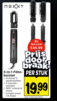 klik op dit plaatje voor een vergroting en voor vergelijkbare aanbiedingen gerelateerd aan
1 2 3 5 11 360 bol.com stuk borstel opzetstukken warmte standen roterend snoer lengte meter stuks 1 2 3 5 11 360 bol.com stuk borstel opzetstukken warmte standen roterend snoer lengte meter stuks