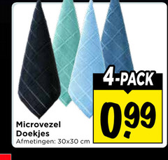 4 microvezel doekjes cm pack 