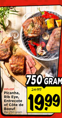  750 rib eye entrecote boeuf 