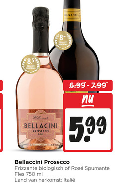  prosecco 750 hamersma frizzante rose day 5 99 biologisch rosee spumante fles ml land 