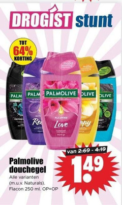  palmolive douchegel 64 100 250 droge mood boosting palm olive essence re love naturals flacon ml 